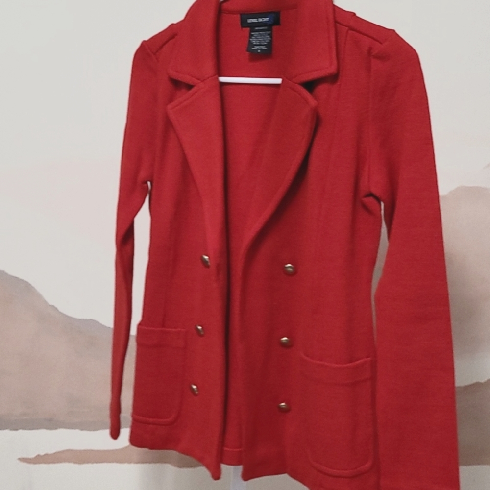 Red blazer